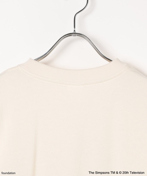 The Simpsons(ザ・シンプソンズ)の「【The Simpsons/BAYFLOW】ハーフスリーブスウェット(スウェット・レディース・チャコール/オフホワイト/ブルーグリーン・FREE)」の21枚目の写真