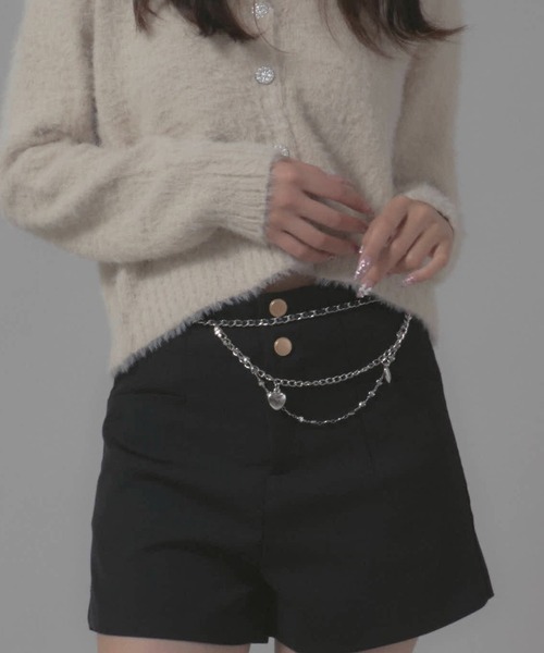 Chick(チック)の「Feminine Design Necklace / フェミニン デザインチェーンベルト(ベルト・レディース・シルバー系その他4/シルバー系その他3/シルバー系その他2/シルバー系その他・FREE)」の3枚目の写真