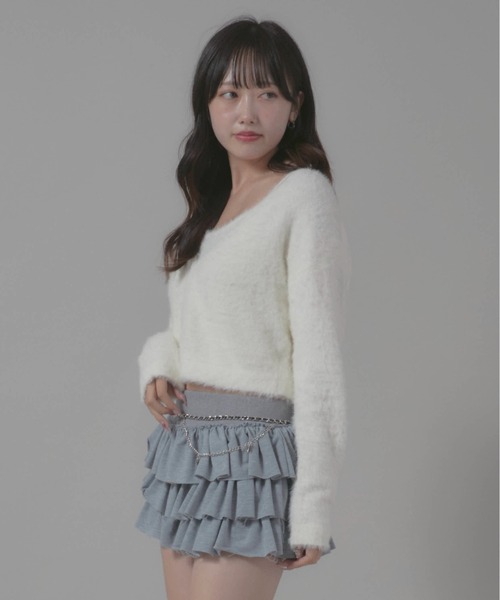 Chick(チック)の「Feminine Design Necklace / フェミニン デザインチェーンベルト(ベルト・レディース・シルバー系その他4/シルバー系その他3/シルバー系その他2/シルバー系その他・FREE)」の10枚目の写真