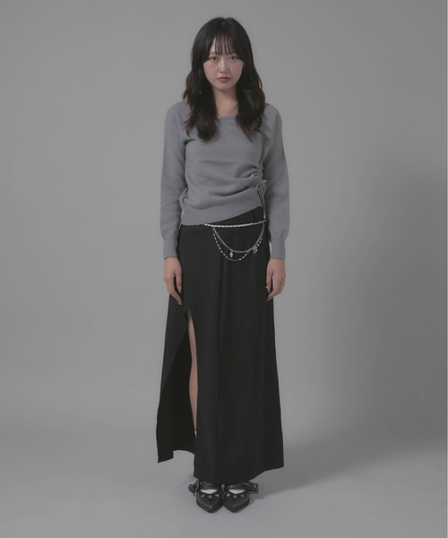 Chick(チック)の「Feminine Design Necklace / フェミニン デザインチェーンベルト(ベルト・レディース・シルバー系その他4/シルバー系その他3/シルバー系その他2/シルバー系その他・FREE)」の21枚目の写真