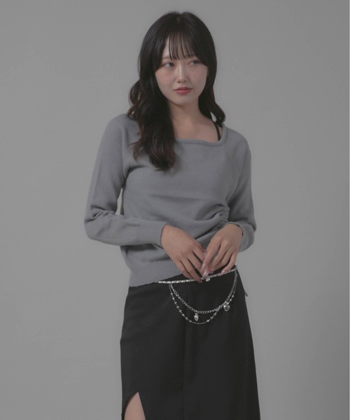 Chick(チック)の「Feminine Design Necklace / フェミニン デザインチェーンベルト(ベルト・レディース・シルバー系その他4/シルバー系その他3/シルバー系その他2/シルバー系その他・FREE)」の6枚目の写真
