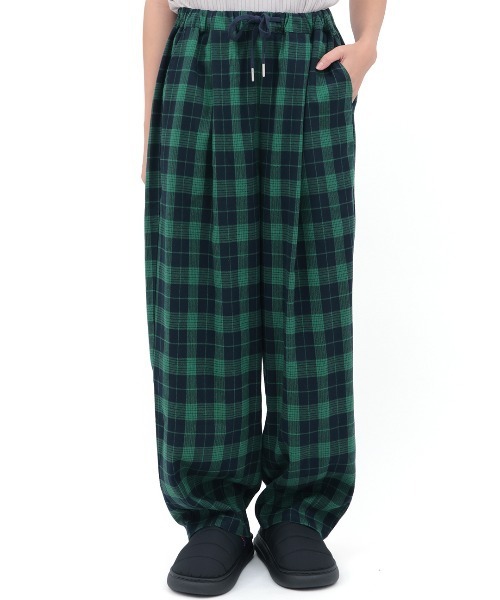 チチカカ（チチカカ）の「Orale! チェックコクーンパンツ（その他パンツ・レディース・レッド/イエロー/グリーン・FREE）」の7枚目の写真