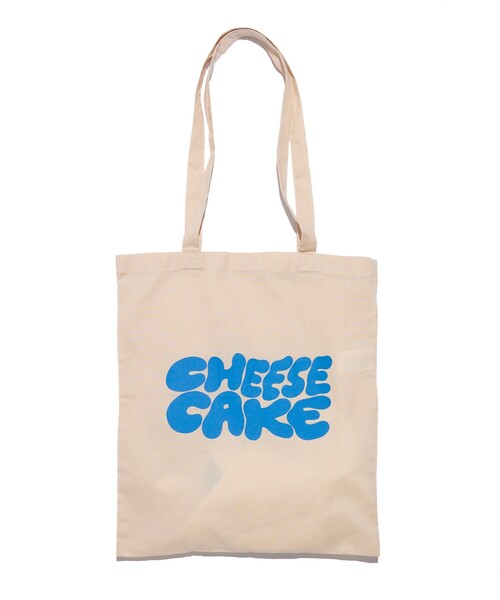 FREAK'S STORE(フリークスストア)の「cafe THE SUN LIVES HERE × FREAK'S STORE/カフェ サンリブズヒア 別注 CHEESE CAKE TOTE BAG/ロゴトートバッグ【限定展開】(トートバッグ・レディース・ブラウン/ネイビー/ナチュラル・ONE SIZE)」の8枚目の写真