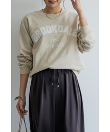 M.deux | ●ワイドロゴオーバースウェット●(Tシャツ/カットソー)