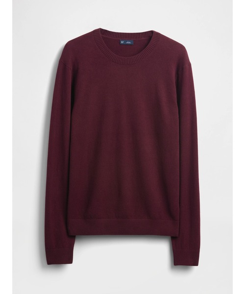 GAP（ギャップ）の「CashSoft カシミヤタッチ クルーネックセーター（ニット/セーター・メンズ・ブルー/カーキ/アイボリー/ブラック/ワイン/ネイビー/ブラウン/ピンク/グリーン/レッド/キャメル/ライトグレー・XS/S/M/L/XL）」の14枚目の写真