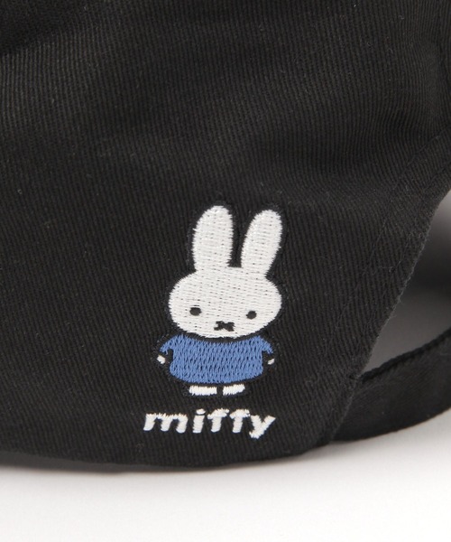 studio CLIP（スタディオクリップ）の「刺しゅうコットンツイルキャップ[Dick Brunaコラボ]（キャップ・レディース・ブラック/オフホワイト・FREE）」の14枚目の写真