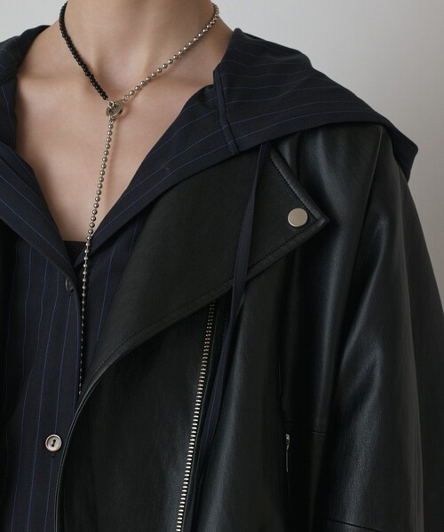 フェイクレザーライダース（ライダースジャケット）｜Diagram