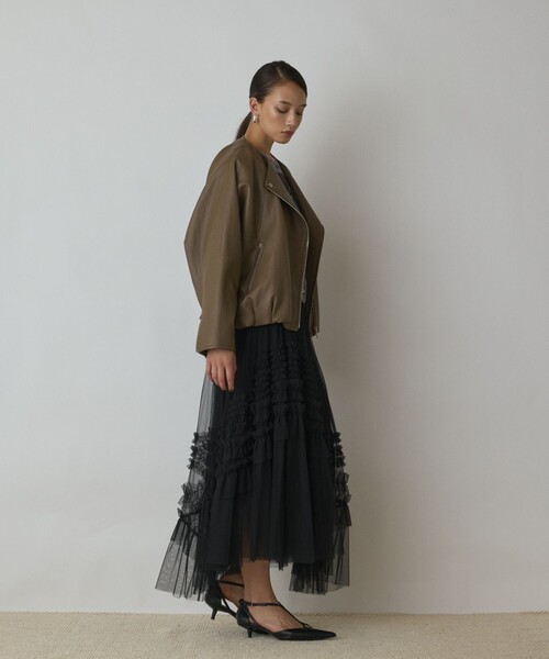 フェイクレザーライダース（ライダースジャケット）｜Diagram