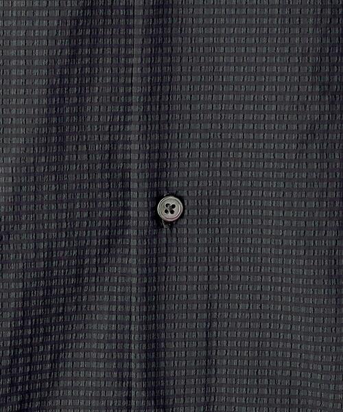 THE SHOP TK （ザ ショップ ティーケー ）の「シアサッカー長袖シャツ　【軽量/吸水速乾／イージーケア／洗濯機OK】（シャツ/ブラウス・メンズ・ブラウン系その他/ブルーグリーン・02/03/04）」の11枚目の写真