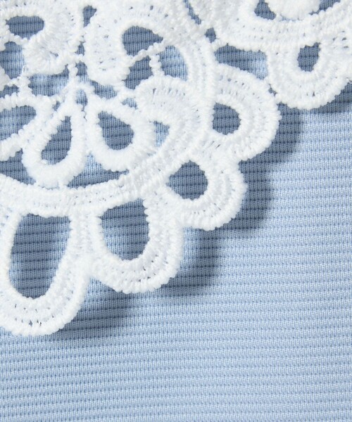 green label relaxing（グリーンレーベルリラクシング）の「リップル ワンピース / キッズ 110cm-130cm（ワンピース・キッズ・ライトブルー/ネイビー・130cm/120cm/110cm）」の14枚目の写真