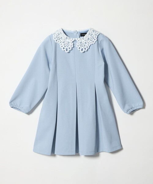 green label relaxing（グリーンレーベルリラクシング）の「リップル ワンピース / キッズ 110cm-130cm（ワンピース・キッズ・ライトブルー/ネイビー・130cm/120cm/110cm）」の19枚目の写真