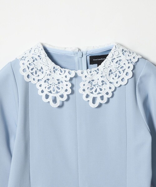 green label relaxing（グリーンレーベルリラクシング）の「リップル ワンピース / キッズ 110cm-130cm（ワンピース・キッズ・ライトブルー/ネイビー・130cm/120cm/110cm）」の21枚目の写真