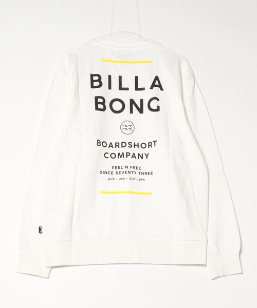 BILLABONG（ビラボン）の「ビラボン BILLABONG SUN BLOCK サーフ スウェットトレーナー（スウェット・メンズ・グリーン/オフホワイト/ブラック・M/L/LL）」の4枚目の写真