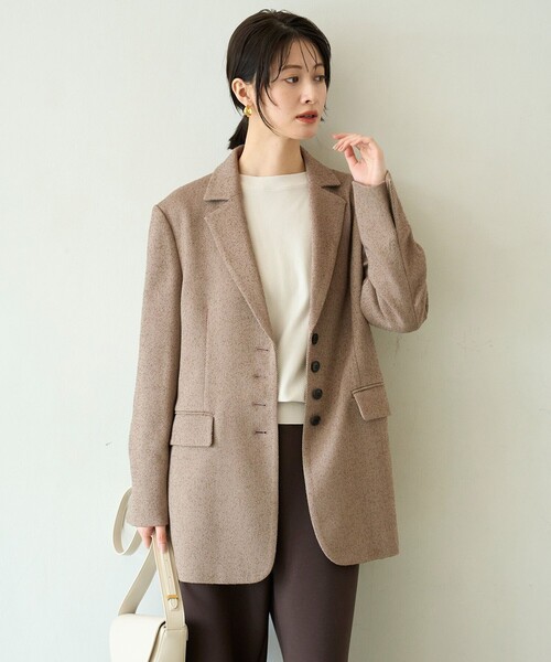 セール】リングツイード ジャケット（テーラードジャケット）｜UNFILO