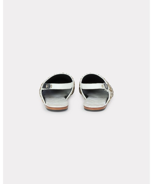 KENZO(ケンゾー)の「'KENZO-KALI' レザー スタッズ ミュール(スリッポン・レディース・ホワイト系その他・38/37)」の3枚目の写真