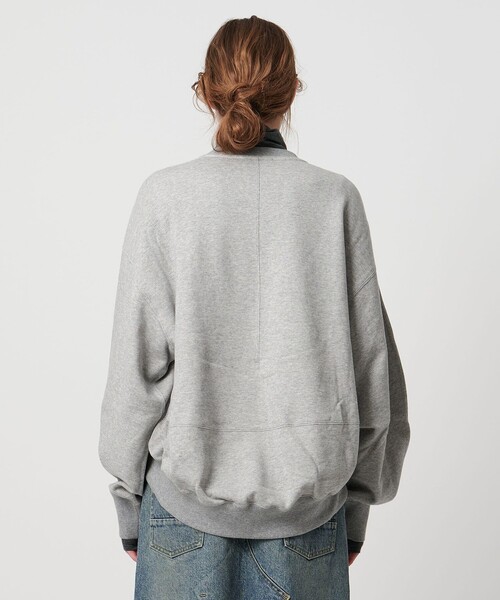 ASTRAET（アストラット）の「＜ASTRAET＞ ウラケ サイドジップ クルーネックスウェット（Tシャツ/カットソー・レディース・ナチュラル/ブラック/ライトグレー・FREE）」の22枚目の写真