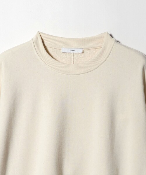 ASTRAET（アストラット）の「＜ASTRAET＞ ウラケ サイドジップ クルーネックスウェット（Tシャツ/カットソー・レディース・ナチュラル/ブラック/ライトグレー・FREE）」の11枚目の写真