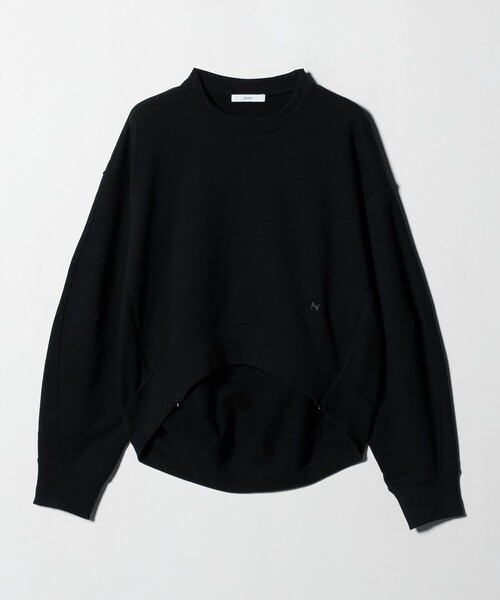 ASTRAET（アストラット）の「＜ASTRAET＞ ウラケ サイドジップ クルーネックスウェット（Tシャツ/カットソー・レディース・ナチュラル/ブラック/ライトグレー・FREE）」の9枚目の写真