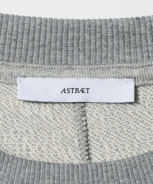 ASTRAET（アストラット）の「＜ASTRAET＞ ウラケ サイドジップ クルーネックスウェット（Tシャツ/カットソー・レディース・ナチュラル/ブラック/ライトグレー・FREE）」の5枚目の写真
