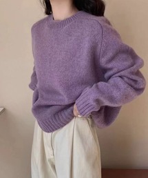 CADBURY | クルーネックシンプルニット(ニット/セーター)