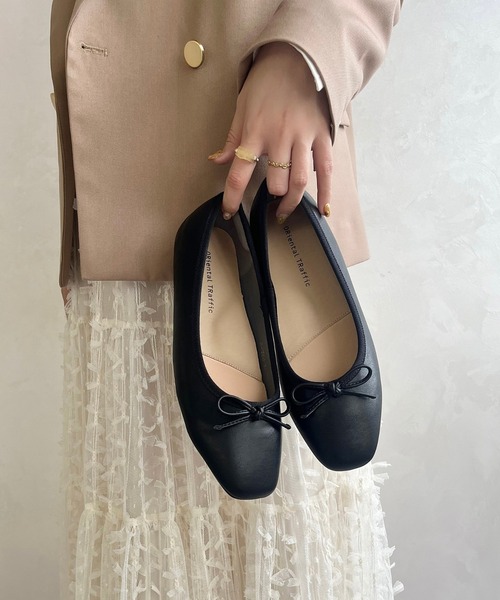 31 Sons de mode（トランテアン　ソン　ドゥ　モード）の「跳べるパンプス バレエシューズ/R-3208（バレエシューズ・レディース・ホワイト/ベージュ/ブラック系その他3/シルバー・35/36/37/38/40/41/42/39/43/34）」の2枚目の写真