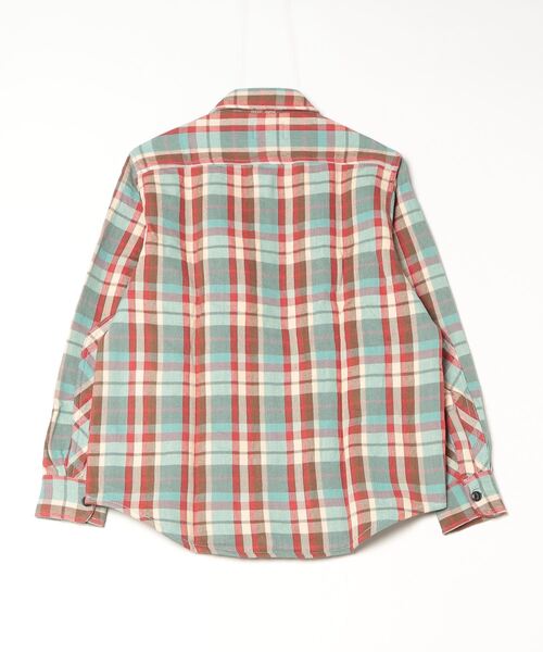 Coffee & Cigarettes(コーヒーアンドシガレッツ)の「10B5 Heavy Flannel One Wash Work Shirt(シャツ/ブラウス・メンズ・サックスブルー系/オレンジ系・XL/M/L)」の11枚目の写真