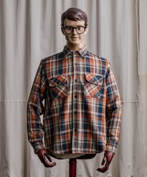 10B5 Heavy Flannel One Wash Work Shirt