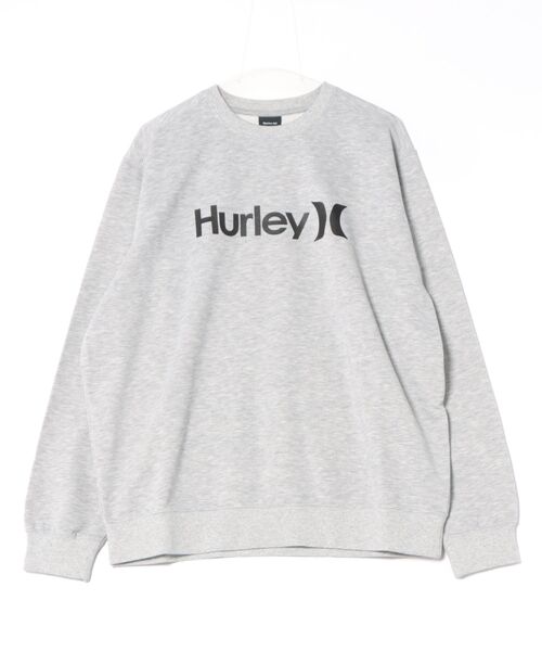 Hurley （ハーレー）の「【Hurley:ハーレー】ロゴスウェット　トレーナー　吸水速乾　SWEAT OAO CREW（スウェット・メンズ・ブラック/ネイビー/オフホワイト/ヘザーグレー・MEDIUM/LARGE/X-LARGE/SMALL）」の4枚目の写真