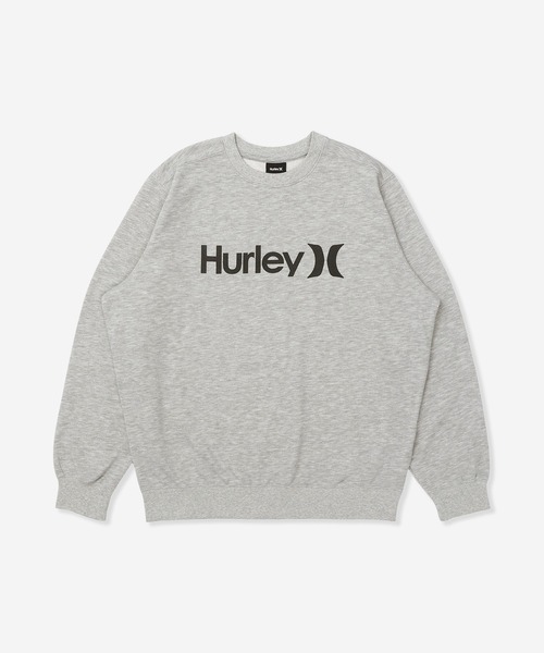Hurley (ハーレー)の「【Hurley:ハーレー】ロゴスウェット トレーナー 吸水速乾 SWEAT OAO CREW(スウェット・メンズ・ブラック/ネイビー/オフホワイト/ヘザーグレー・MEDIUM/LARGE/X-LARGE/SMALL)」の4枚目の写真