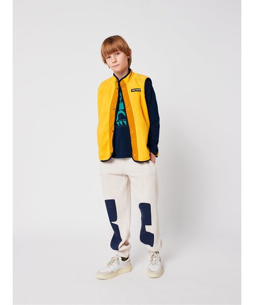 BOBO CHOSES（ボボショーズ）の「BC jogging長パンツ【キッズ】（スウェットパンツ・キッズ・オフホワイト・100/110/120/130/140）」の5枚目の写真