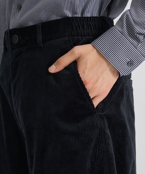 CITY TOKYO（シティトウキョウ）の「【CITY TOKYO/シティートーキョー】Corduroy barrel trousers（その他パンツ・メンズ・ブラック/ダークブラウン/オフホワイト・1/2）」の19枚目の写真
