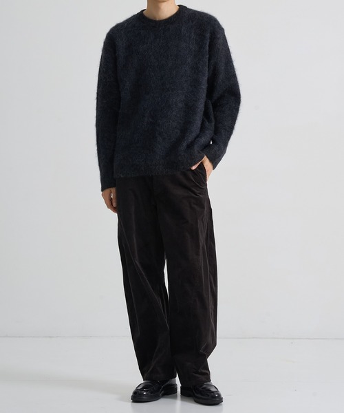 CITY TOKYO（シティトウキョウ）の「【CITY TOKYO/シティートーキョー】Corduroy barrel trousers（その他パンツ・メンズ・ブラック/ダークブラウン/オフホワイト・1/2）」の11枚目の写真