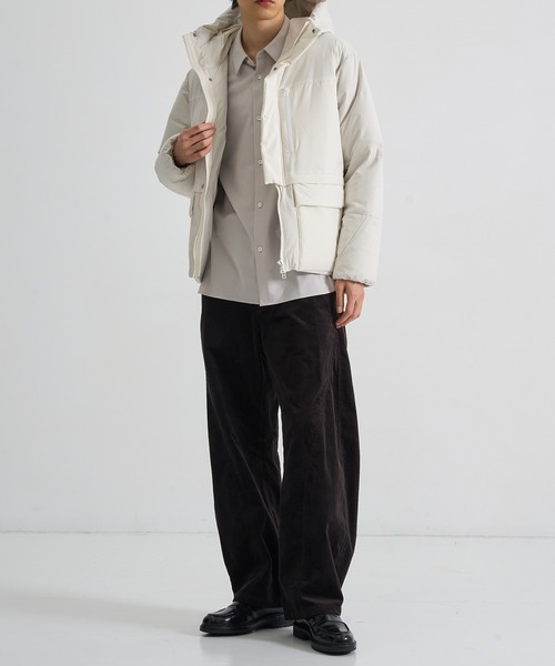 CITY TOKYO（シティトウキョウ）の「【CITY TOKYO/シティートーキョー】Corduroy barrel trousers（その他パンツ・メンズ・ブラック/ダークブラウン/オフホワイト・1/2）」の12枚目の写真