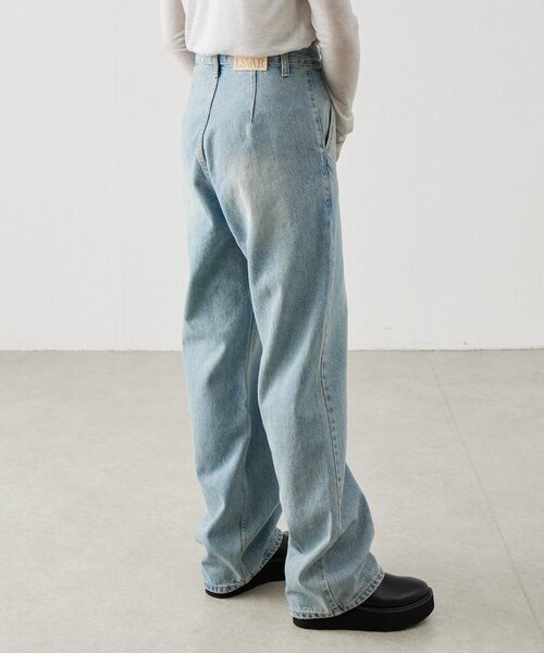 BEARDSLEY（ビアズリー）の「《LEVAR》スカートセットデニム（デニムパンツ・レディース・ブルー・MEDIUM）」の18枚目の写真