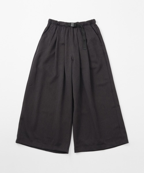 THOUSAND MILE（サウザンドマイル）の「THOUSAND MILE/サウザンドマイル WAVE ADJUST WIDE PANTS イージーワイドパンツ（スウェットパンツ・レディース・チャコール/ブラウン/ネイビー・FREE）」の16枚目の写真