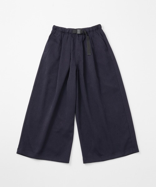 THOUSAND MILE（サウザンドマイル）の「THOUSAND MILE/サウザンドマイル WAVE ADJUST WIDE PANTS イージーワイドパンツ（スウェットパンツ・レディース・チャコール/ブラウン/ネイビー・FREE）」の4枚目の写真