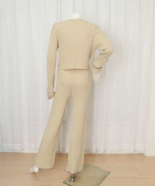 Miniministore(ミニミニストア)の「ニットセットアップ トップス パンツ(セットアップ・レディース・ブラック/ベージュ・L/S/M)」の14枚目の写真