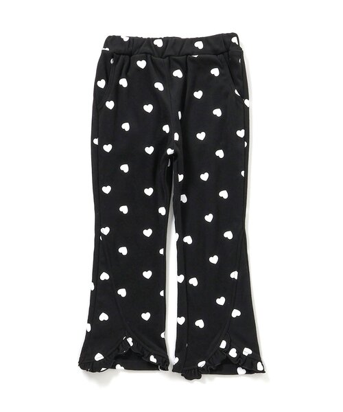 apres les cours（アプレレクール）の「【総柄】ハート・花柄 裾フリルきゅんパンツ_ジュニア対応（その他パンツ・キッズ・その他3/ブラウン/ブラック・80/90/100/110/120/130/140）」の16枚目の写真