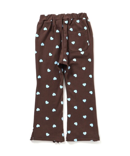 apres les cours（アプレレクール）の「【総柄】ハート・花柄 裾フリルきゅんパンツ_ジュニア対応（その他パンツ・キッズ・その他3/ブラウン/ブラック・80/90/100/110/120/130/140）」の21枚目の写真