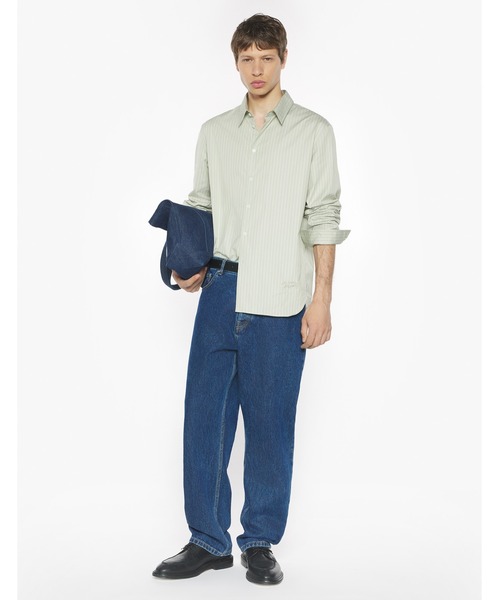 Maison Kitsune（メゾンキツネ）の「MAISON KITSUNE HANDWRITING RELAXED SHIRT（シャツ/ブラウス・メンズ・ミント・XS/S/M/L/XL）」の3枚目の写真