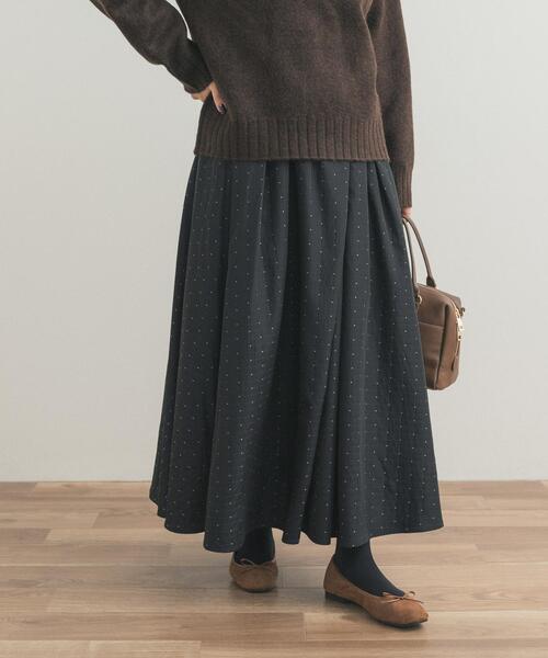 セール】ドットタックギャザースカート（スカート）｜URBAN RESEARCH
