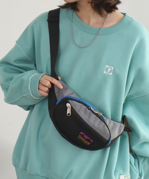 Overland(オーバーランド)の「【OverLand EQUIPMENT/オーバーランドイクイップメント】WAIST BAG / ウエスト バッグ(ボディバッグ/ウエストポーチ・メンズ・ブラック/グレー/パープル・FREE)」の20枚目の写真