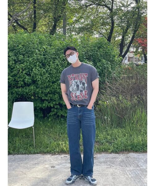TRILLION(トリリオン)の「バイオストーンウォッシュストレートデニムパンツ(DEEP BLUE)(デニムパンツ・レディース・その他・SMALL/MEDIUM/LARGE)」の7枚目の写真