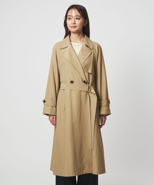 green label relaxing(グリーンレーベルリラクシング)の「ライト トレンチコート(トレンチコート・レディース・ネイビー/ベージュ・FREE)」の16枚目の写真