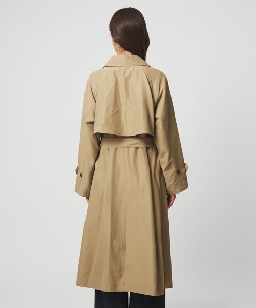 green label relaxing(グリーンレーベルリラクシング)の「ライト トレンチコート(トレンチコート・レディース・ネイビー/ベージュ・FREE)」の18枚目の写真