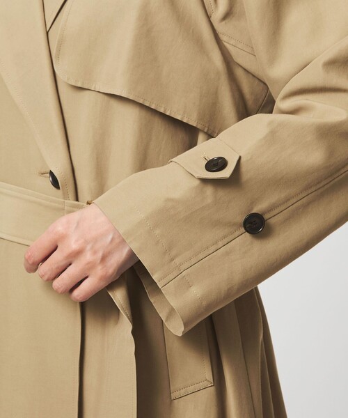 green label relaxing(グリーンレーベルリラクシング)の「ライト トレンチコート(トレンチコート・レディース・ネイビー/ベージュ・FREE)」の20枚目の写真