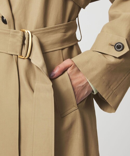 green label relaxing(グリーンレーベルリラクシング)の「ライト トレンチコート(トレンチコート・レディース・ネイビー/ベージュ・FREE)」の22枚目の写真