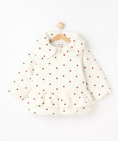 SHOO・LA・RUE（シューラルー）の「【100-150cm/撥水】GIRLS中綿アソートブルゾン（ブルゾン・キッズ・アイボリー系/パープル系1・10/11/12/13/14/15 ）」の2枚目の写真