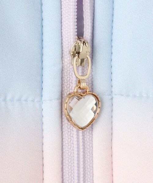 SHOO・LA・RUE（シューラルー）の「【100-150cm/撥水】GIRLS中綿アソートブルゾン（ブルゾン・キッズ・アイボリー系/パープル系1・10/11/12/13/14/15 ）」の8枚目の写真