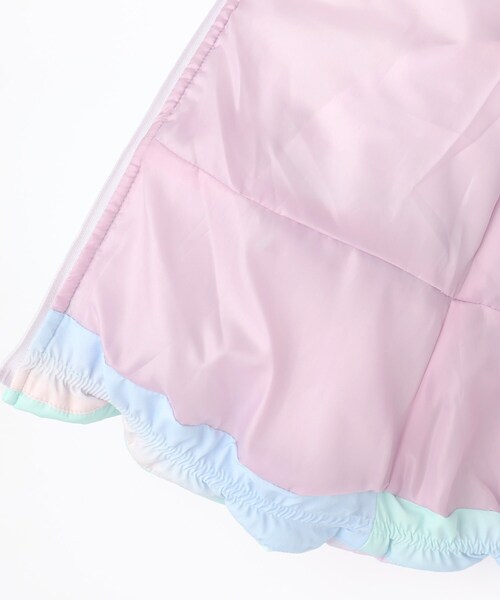 SHOO・LA・RUE（シューラルー）の「【100-150cm/撥水】GIRLS中綿アソートブルゾン（ブルゾン・キッズ・アイボリー系/パープル系1・10/11/12/13/14/15 ）」の9枚目の写真